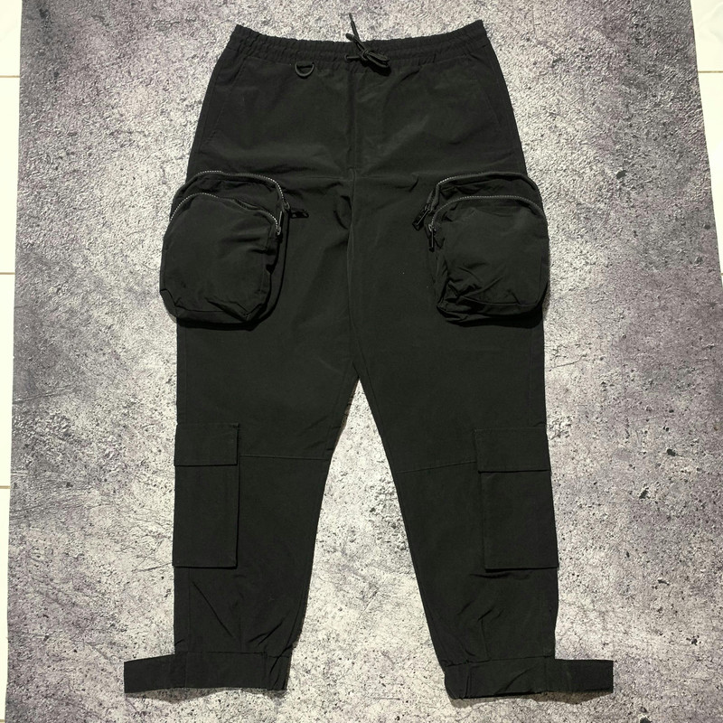 Z/M Multipocket Nylon Parachute Cargo Pants - 1