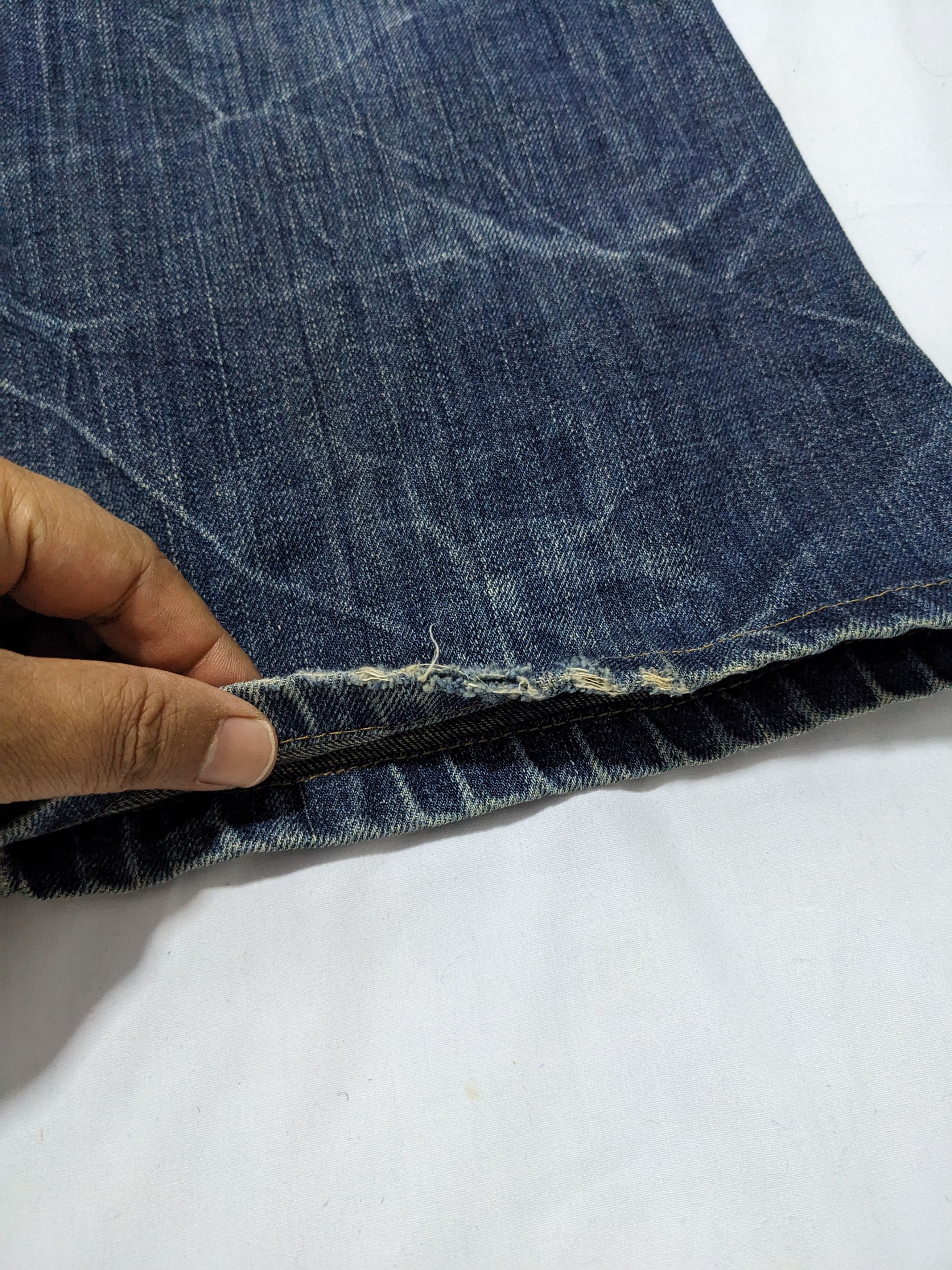 If Six Was Nine - Riobera Studded Zipper Flare Denim Wash Low Rise Jeans - 13