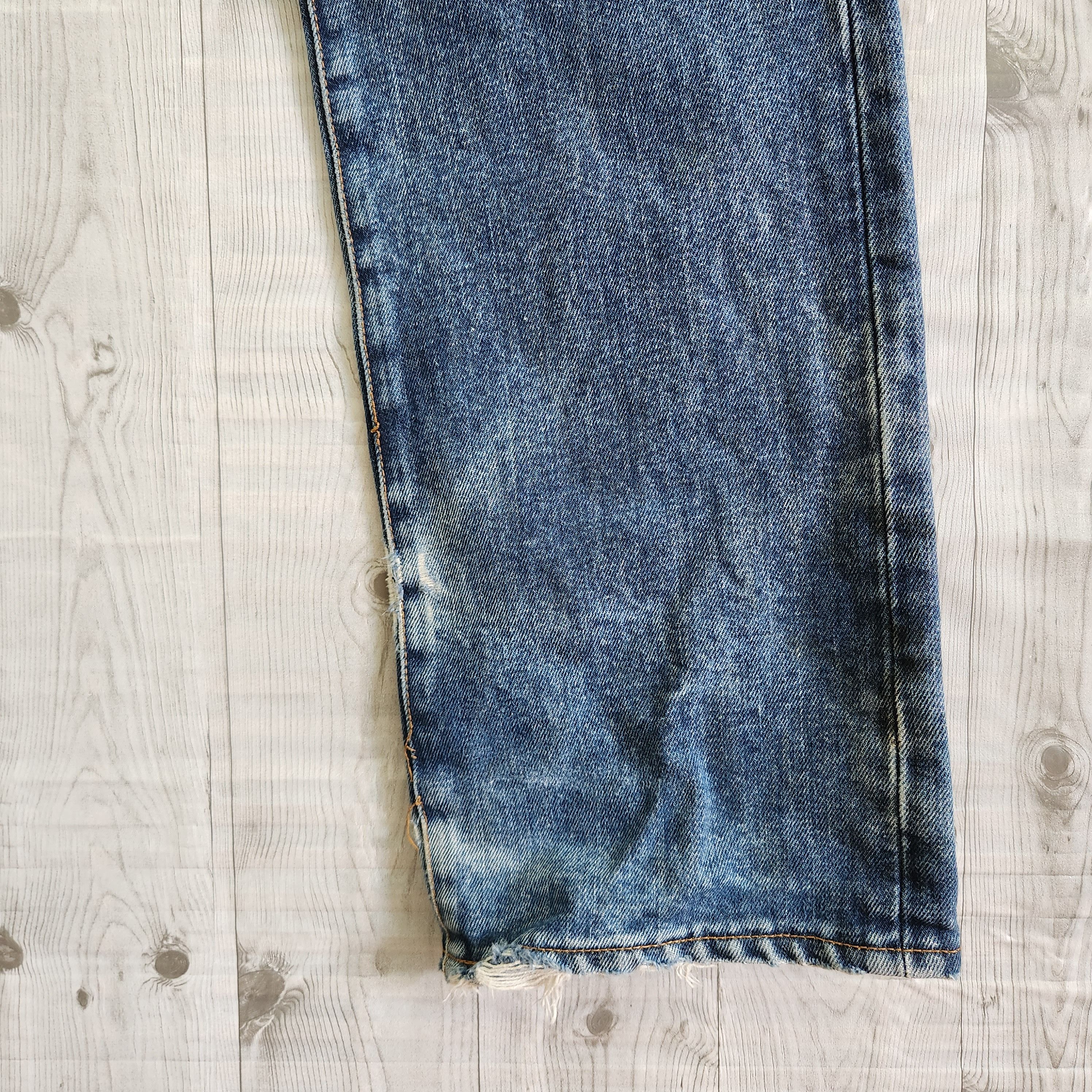 Japan Blue - Kojima Genes Japan Vintage Denim Blue Jeans Ripped - 14