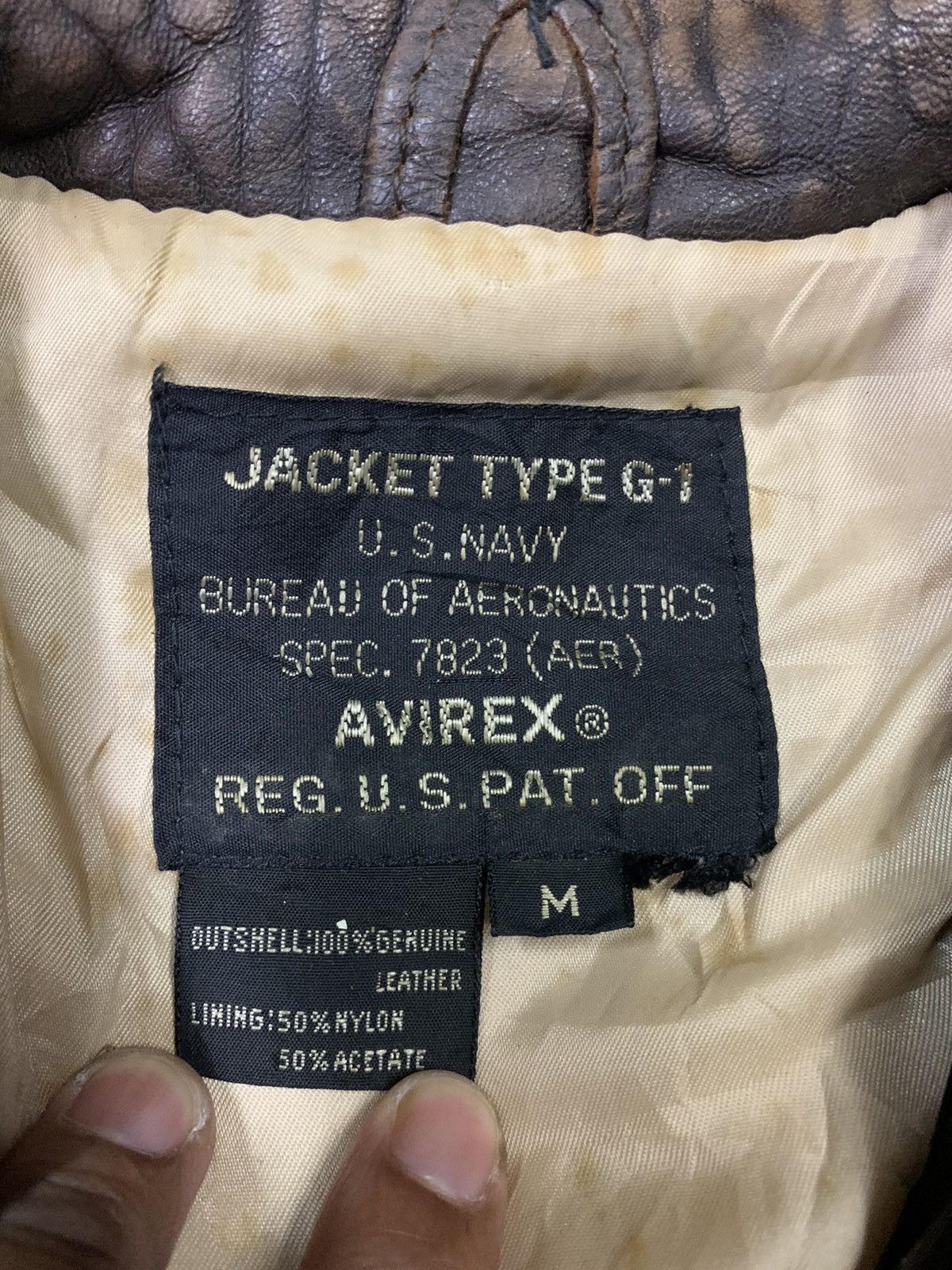 Military - 🔥VTG AVIREX LTD TYPE G-1 USAF LEATHER JACKETS - 13