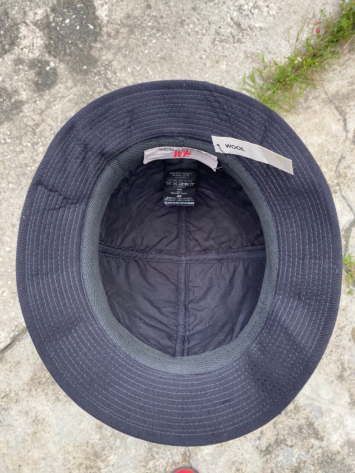 Rare 🔥 COMME des Garçons Bucket Wool Super Black Hats - 5