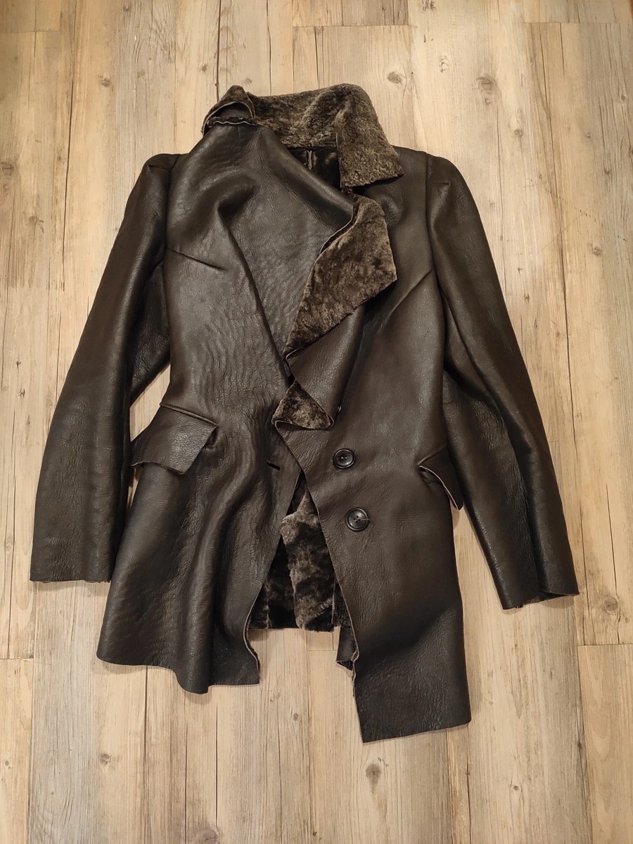 ANGLOMANIA sheepskin coat.Like Gaultier or John Galliano - 1