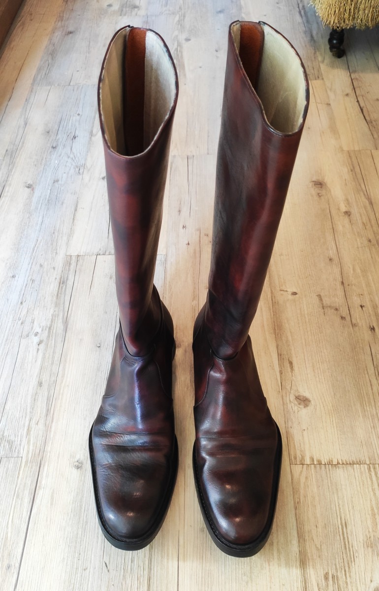 Denis Simachev - Ankle backzips.Like Hermes or Ann Demeulemeester boots - 5