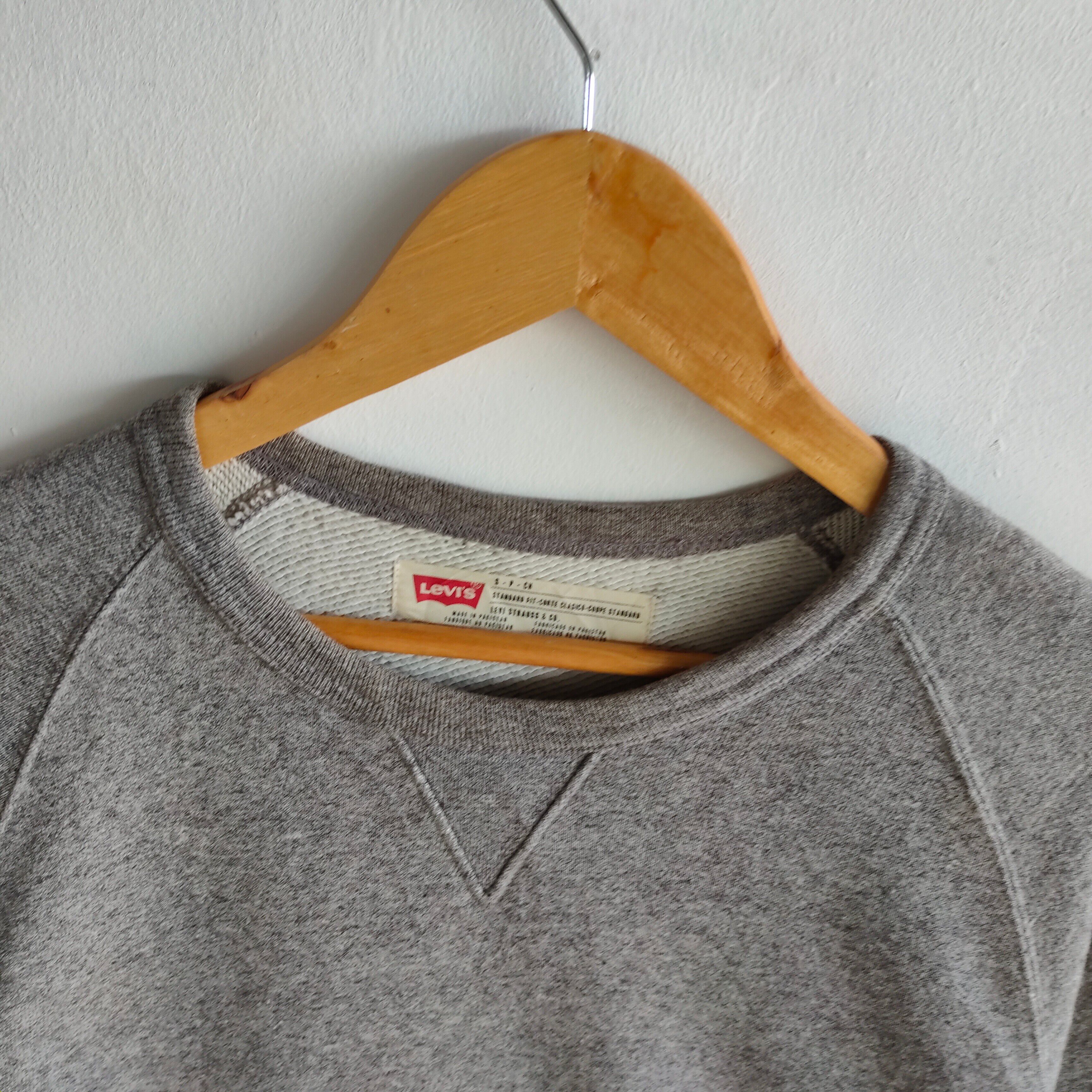 LEVIS STRAUSS & CO Plain Crewneck Medium Size Sweatshirt - 2