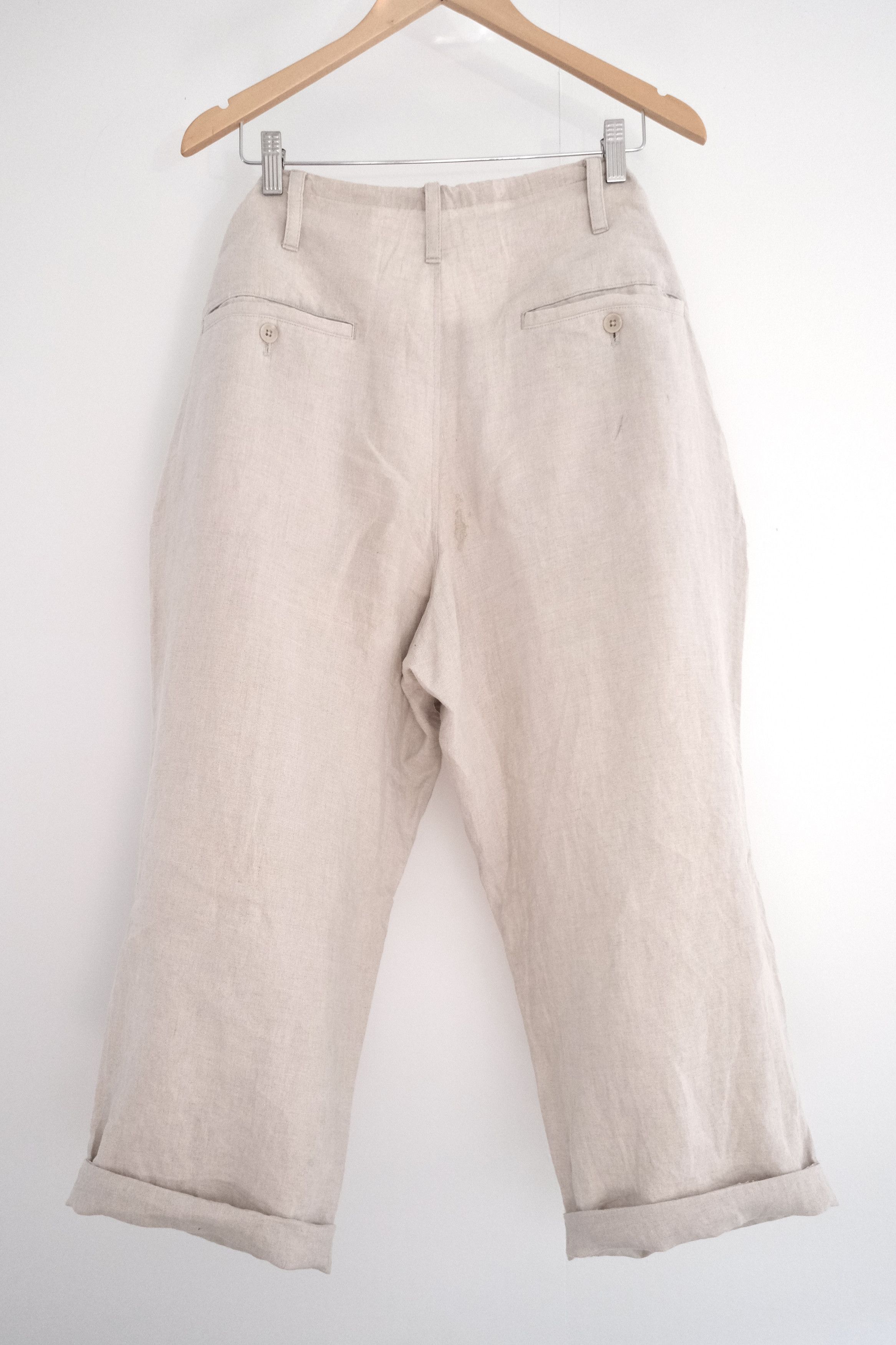 🎐 YYPH SS18 Wide Drawstring Linen Easy Pants - 23