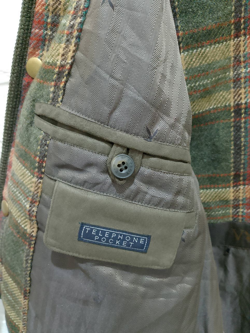 Vintage 90s VIP Playboy Checked Outdoor Vest Jacket - 9