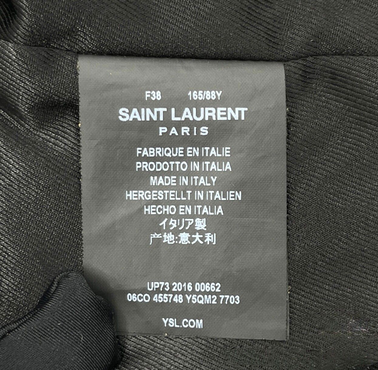 Saint Laurent Paris Tassel Jacket - 5