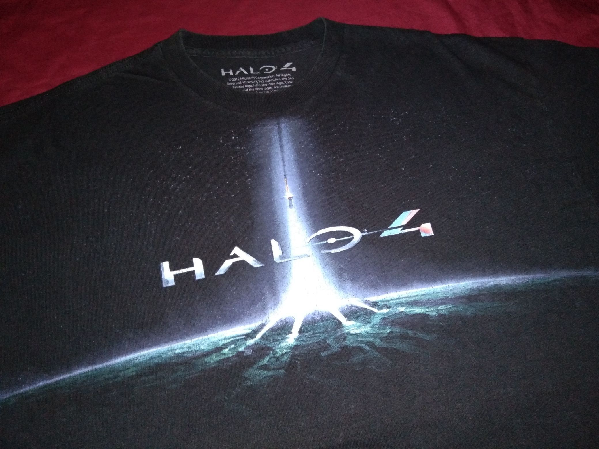 Exclusive Game - Halo 4 tshirt game playstation xbox game promo - 1