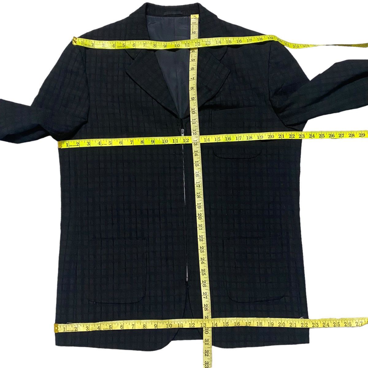 AD1997 CdgH Zipper Jacket Embroidered Plaid Special Design - 22