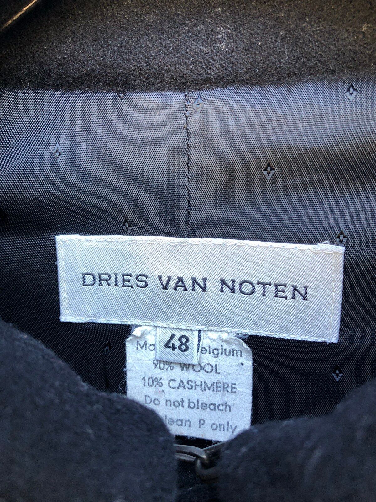 Dries Van Noten 2 Pockets Wool Cashmere Coat Jacket - 7