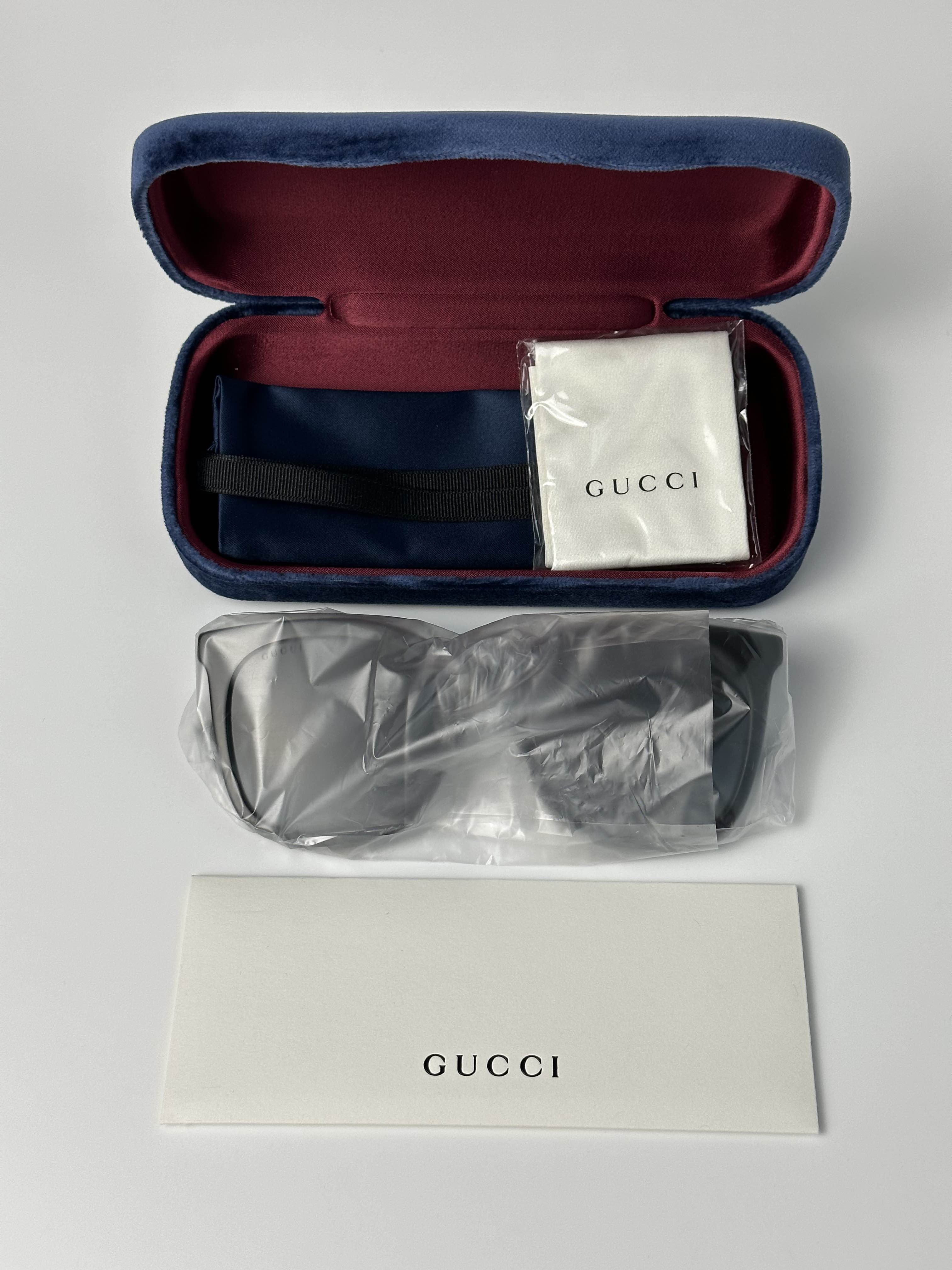 BRAND NEW GUCCI GG1071S 001 Black/Grey Women Sunglasses - 7