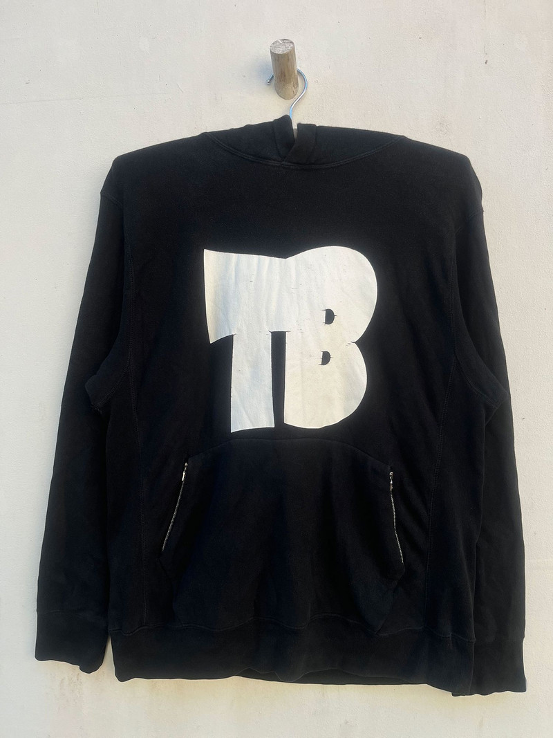 Teriyaki Source Bathing Ape Nigo Pull Over Hooded Warm Shirt - 1
