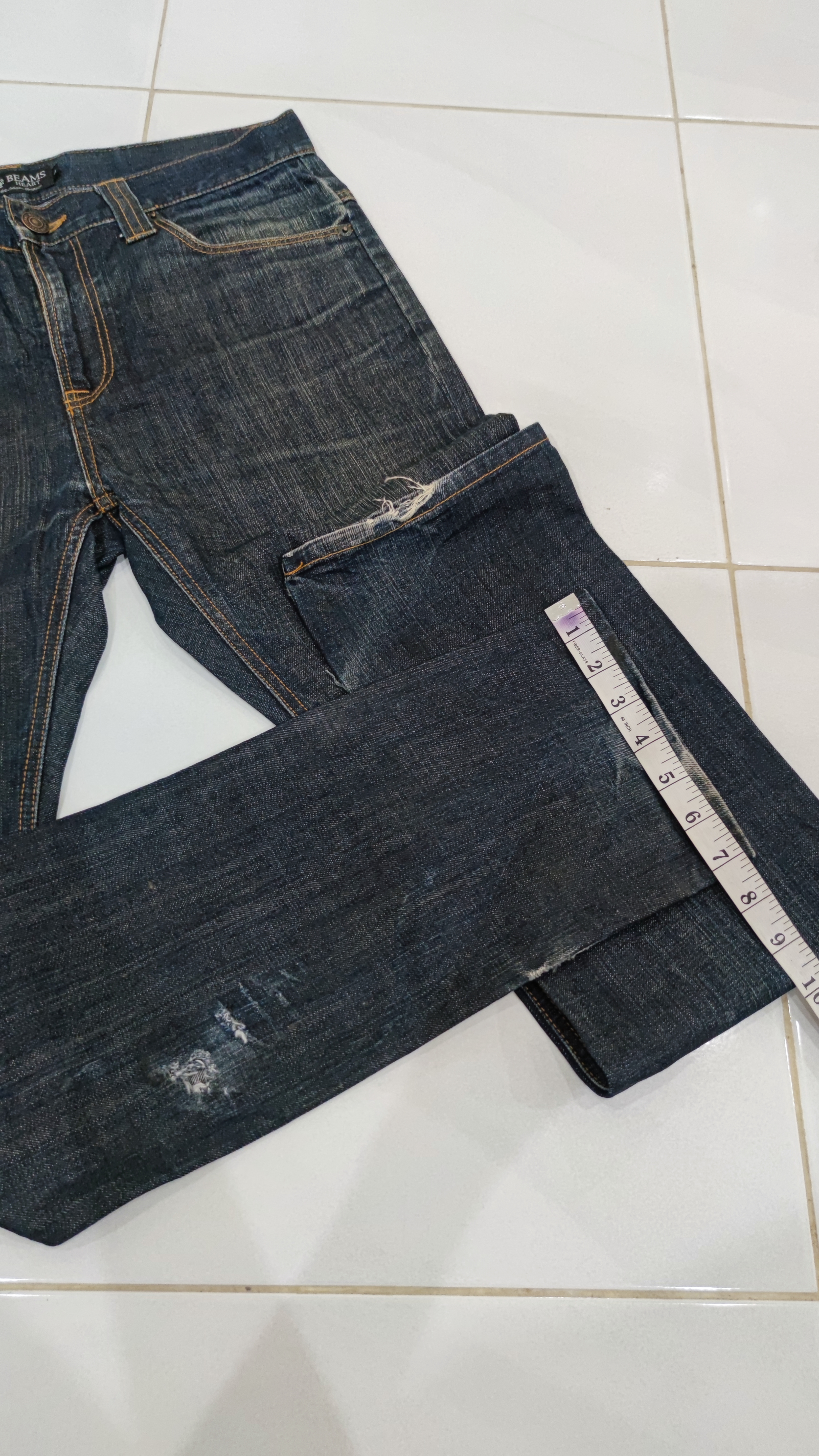 Beams Heart Japan Distressed Denim (HH) - 6