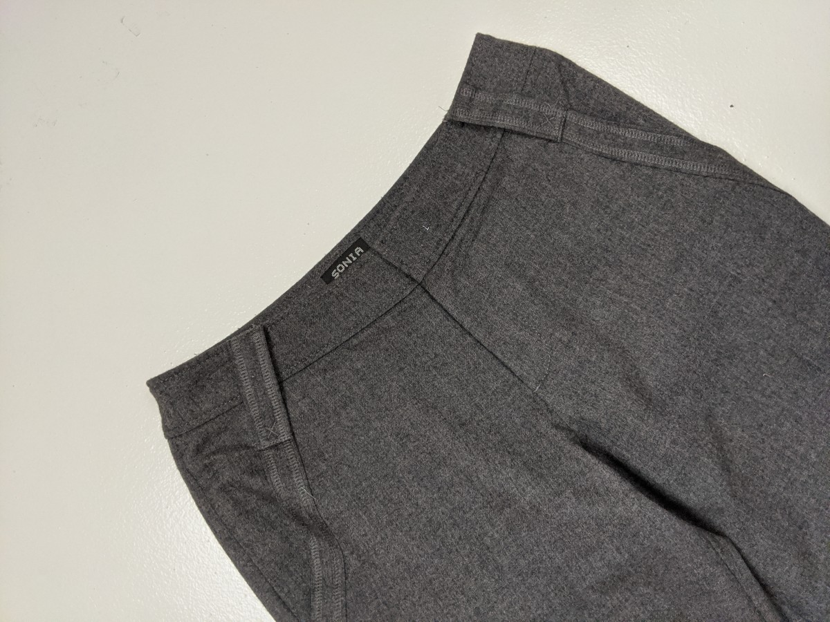 Designer - Plain Flare Pant Trouser Bottom Femme - 2