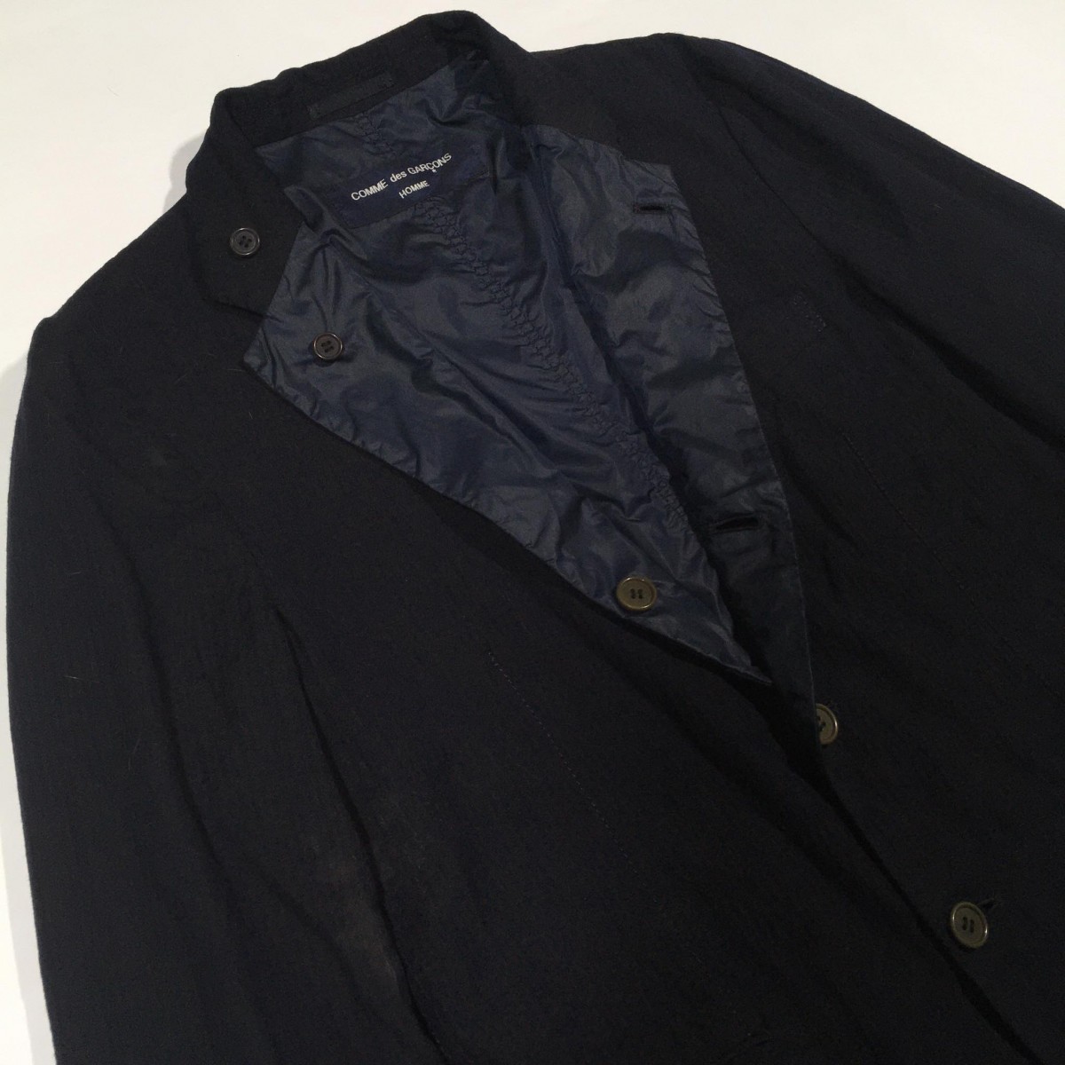 CDG Homme Reversible Twill Jersey Jersey Jacket / Blazer - 5