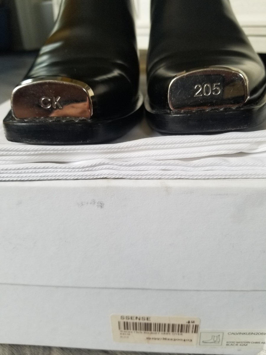 Calvin Klein 205W39NYC - Chris Metal Toe Boots - 3