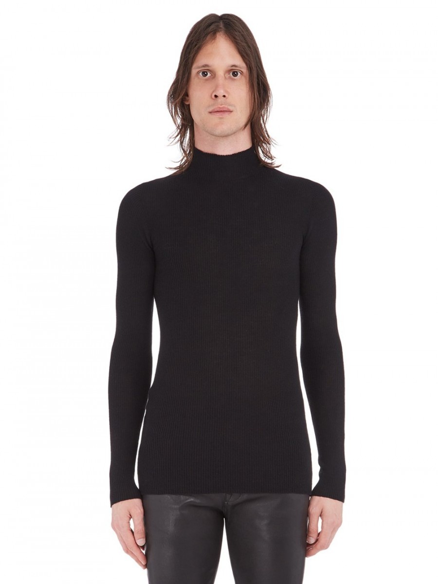 BNWT AW20 RICK OWENS "PERFORMA" RIBBED LUPETTO SWEATER XL - 10