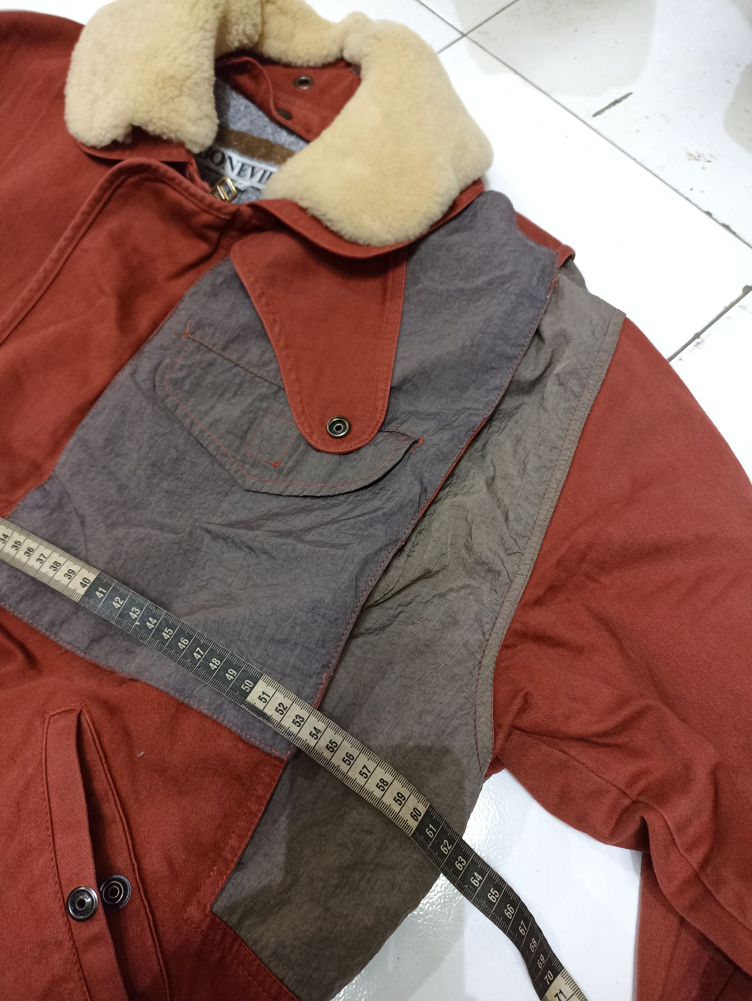80s Boneville CP Company Bomber jacket double iner rare item - 6