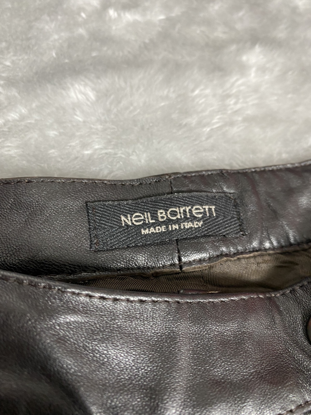 Neil Barrett Leather Pants. S106 - 5
