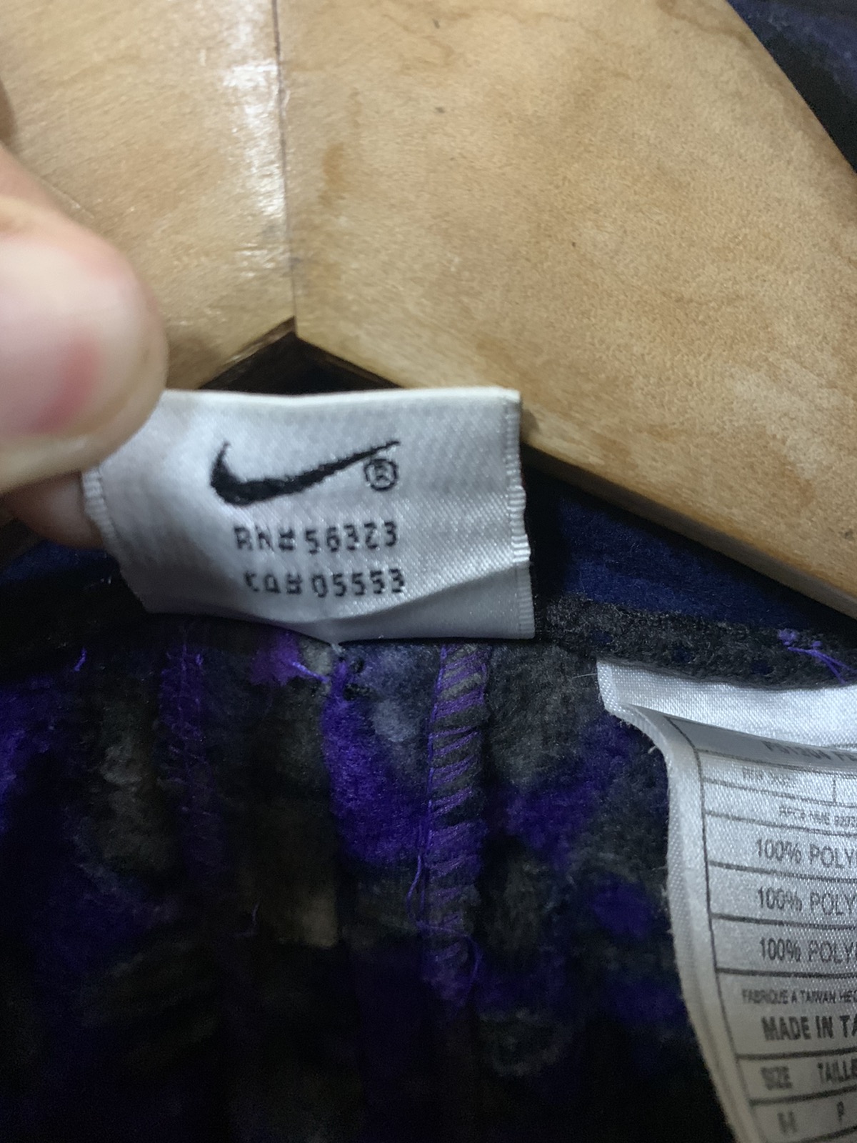Nike vintage 90s fleece full zipper nice design - 5
