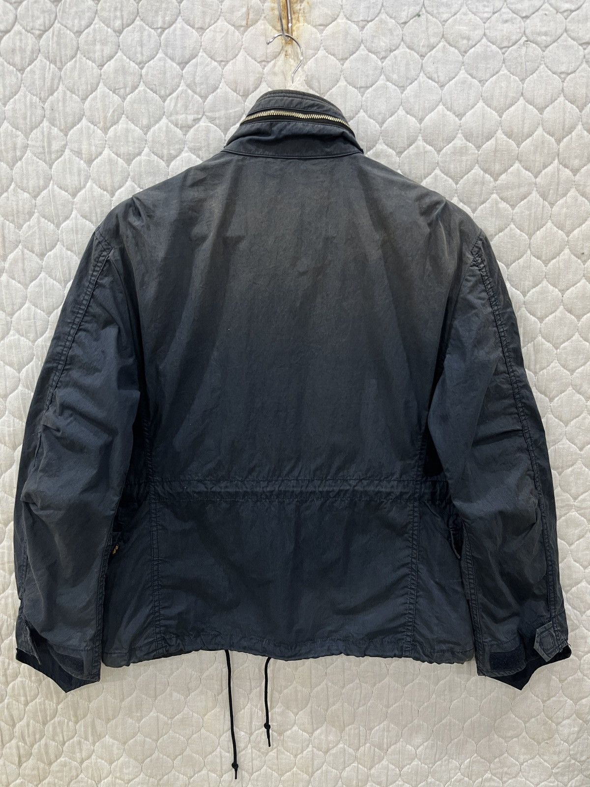 (Ttt). MARGARET HOWELL X ALPHA INDUSTRIES DISTRESSED JACKET - 4