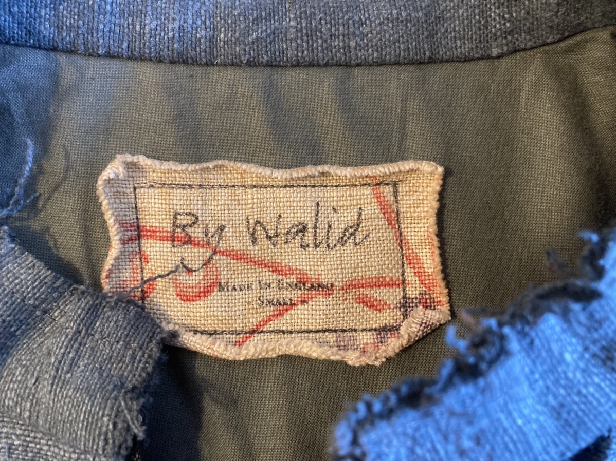 BNWT Distressed Vintage Linen 3/4 Padded Coat - 3