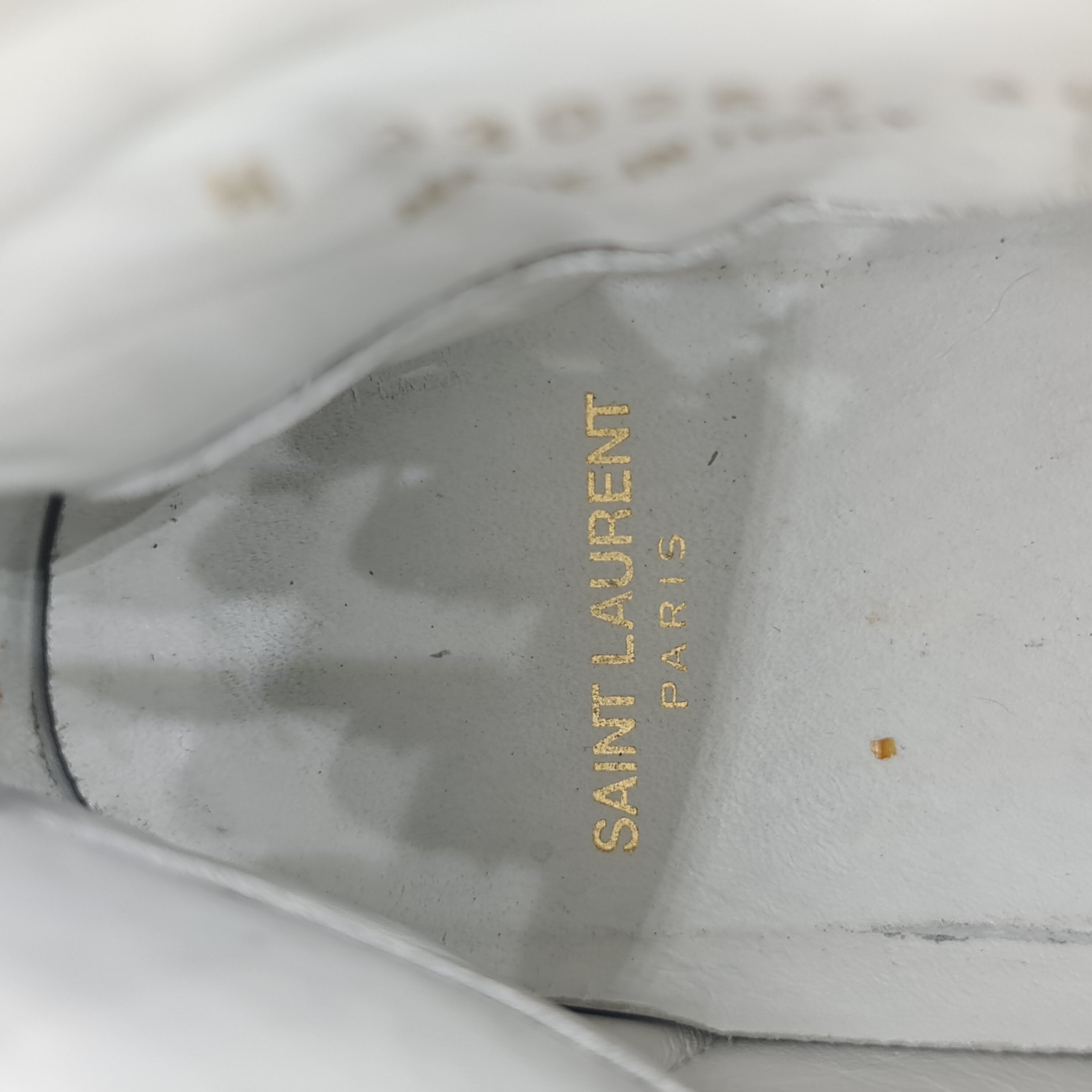 Saint Laurent - 2013 SL/02H White Gray High Top Sneakers - 9