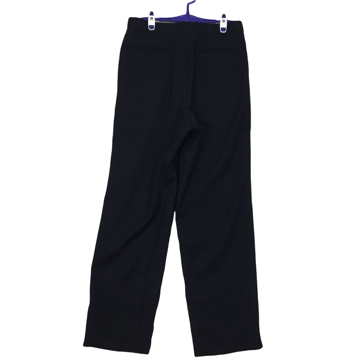 LANVIN CLASSIQUE Stretch Waist Long Pants Trousers Formal - 4