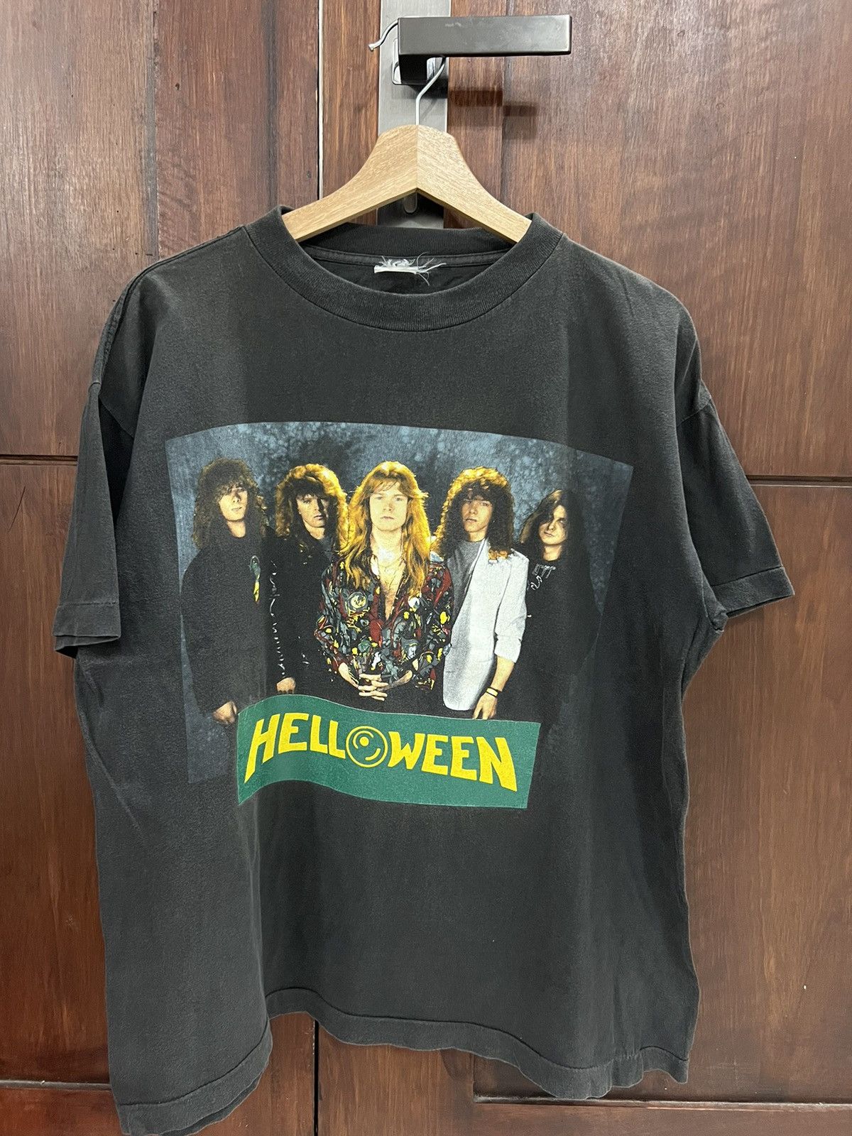 VINTAGE 80’s HELLOWEEN BAND T-SHIRT - 1