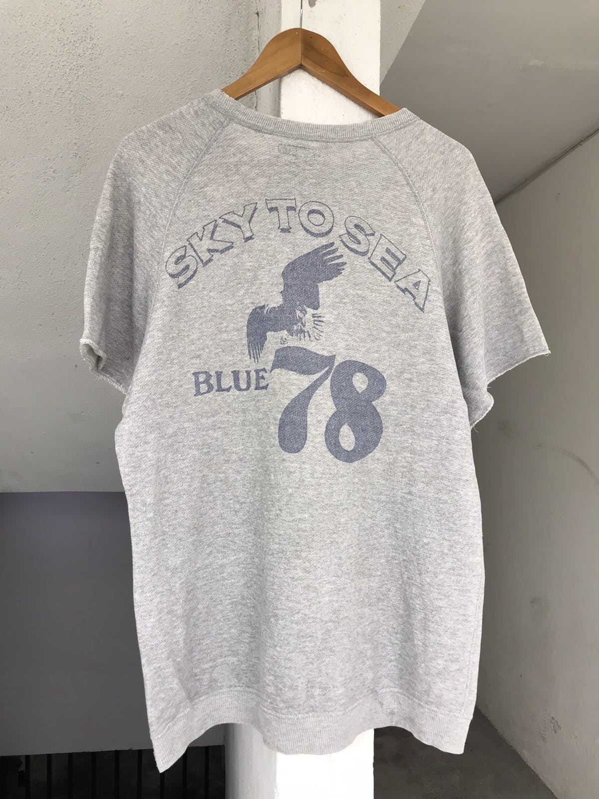 Blue Blue Japan Sleeve Cut Sweatshirt - 7