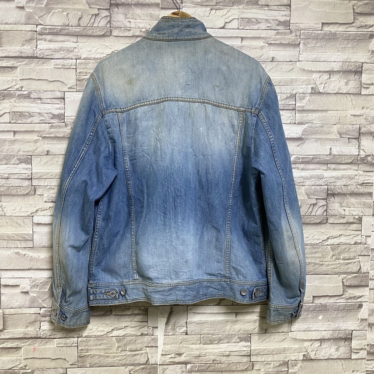 Vintage Dolce&Gabbana Denim Jacket Double Zipper Mudwash - 11