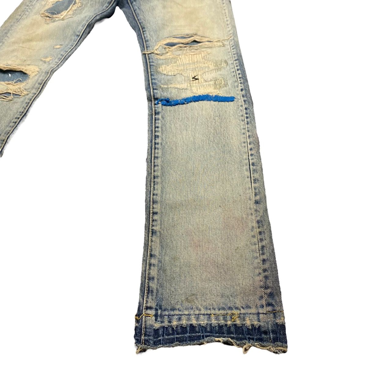 ❗️❗️❗️Rare Item Undercover 68 Blue Yarn Jeans - 5