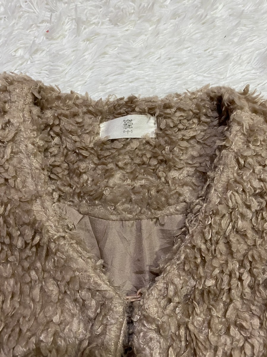 Cardigan - F.P.S Button Hook Sherpa Fleece Cardigan Jacket - 8