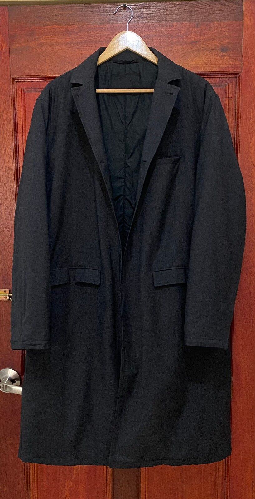 Prada Trench Coat Wool Padded Jacket Perfect Condition - 6
