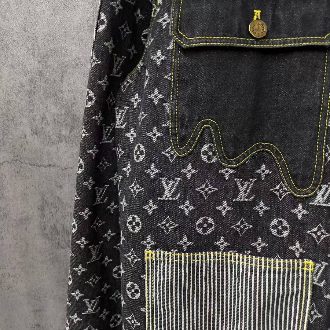 Louis Vuitton Nigo patchwork denim jacket - 2