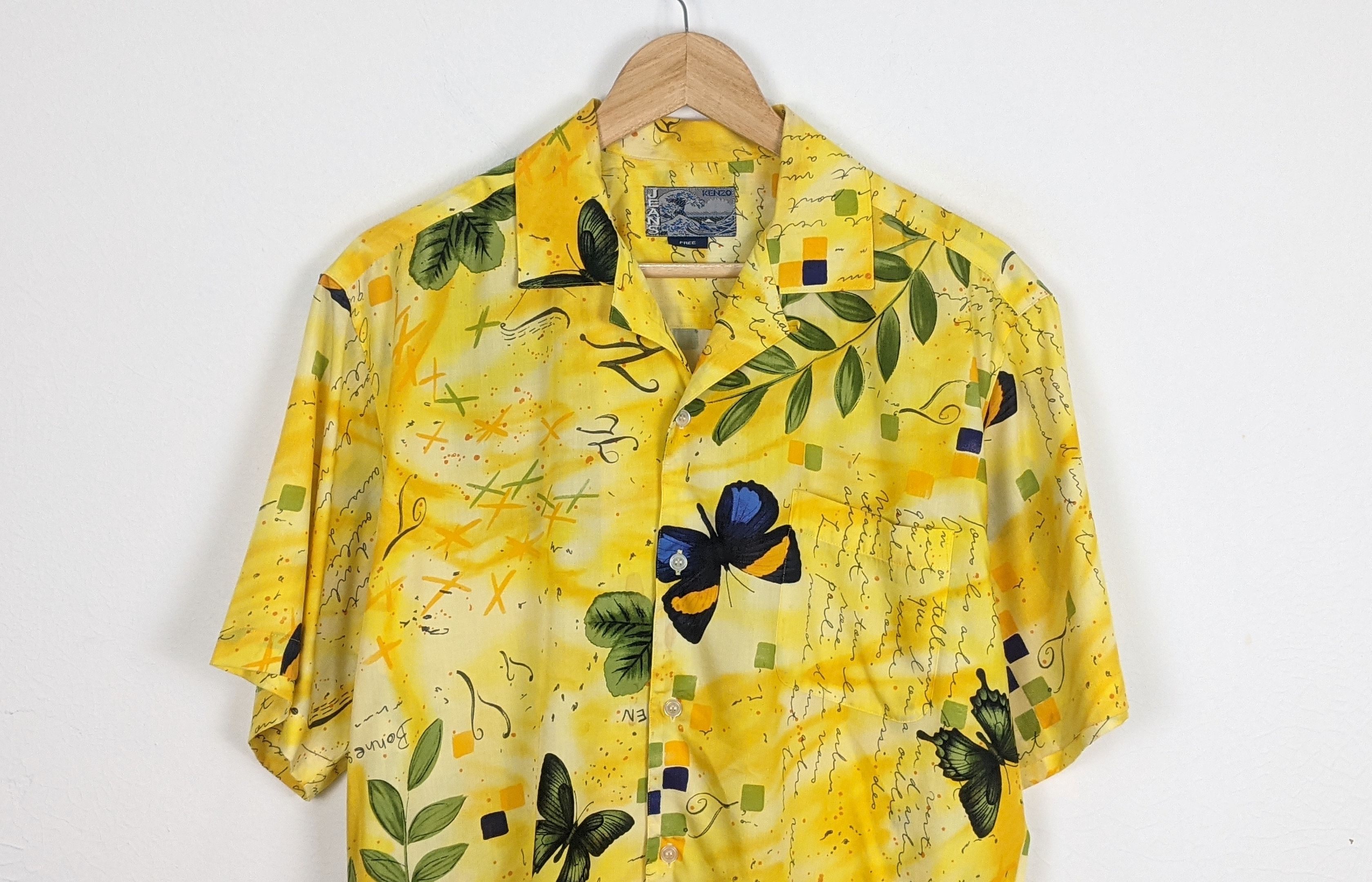 Kenzo Jeans button up hawaii shirt - 2