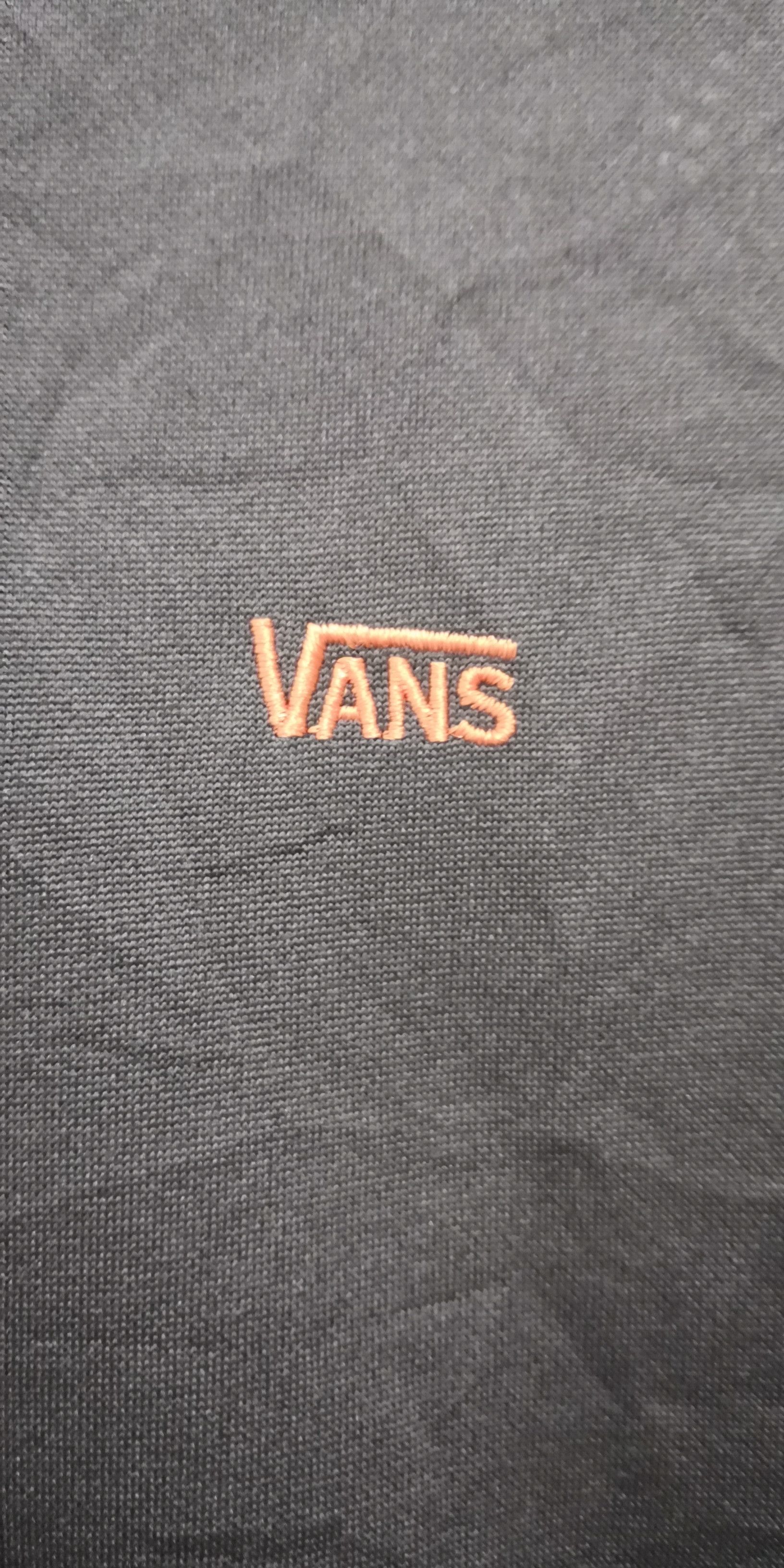 Vintage Vans Skateboard Brown Orange Zipper Jacket - 3