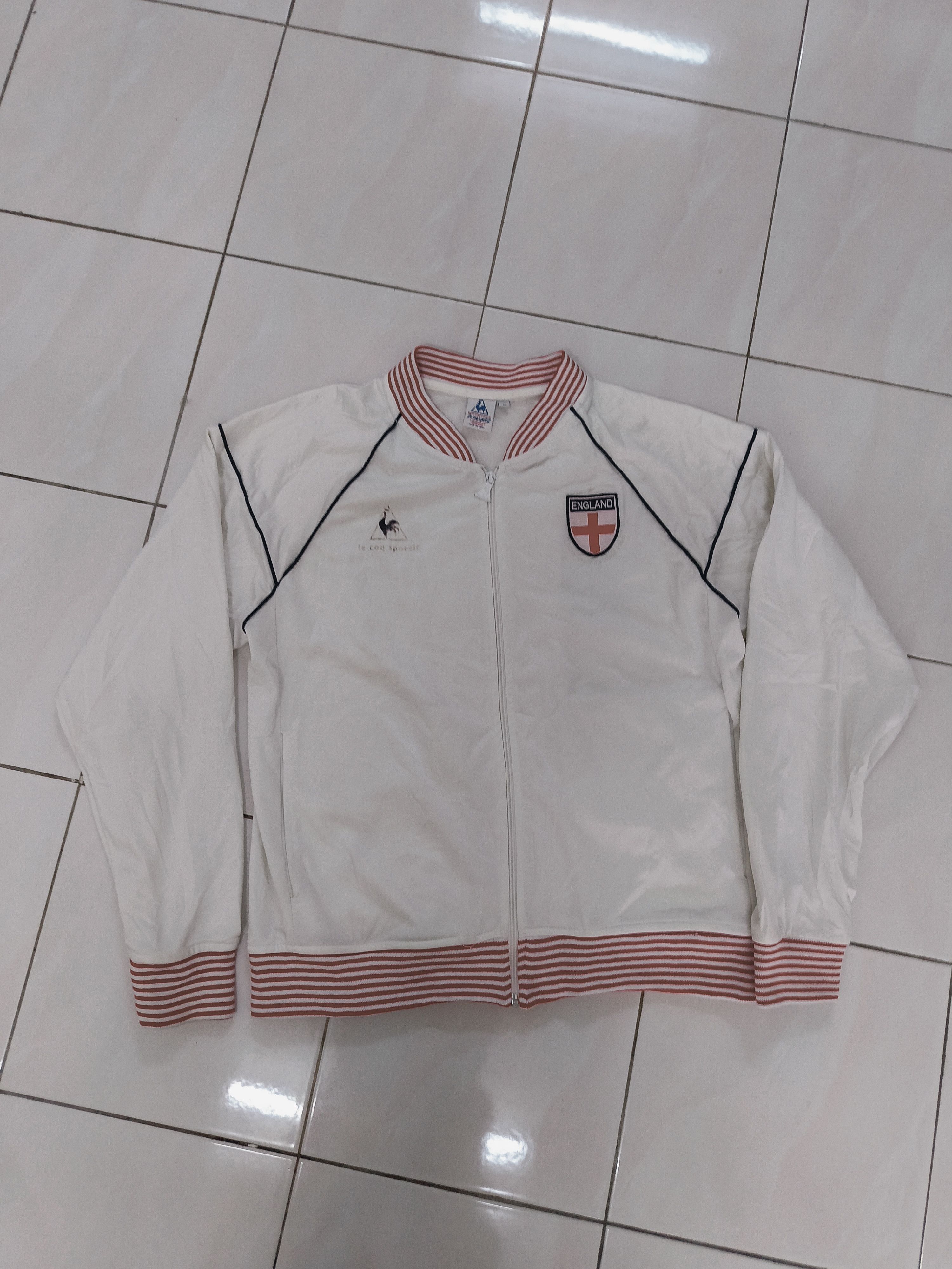 Le Coq Sportif - Classic England Soccer Team track Jacket - 6