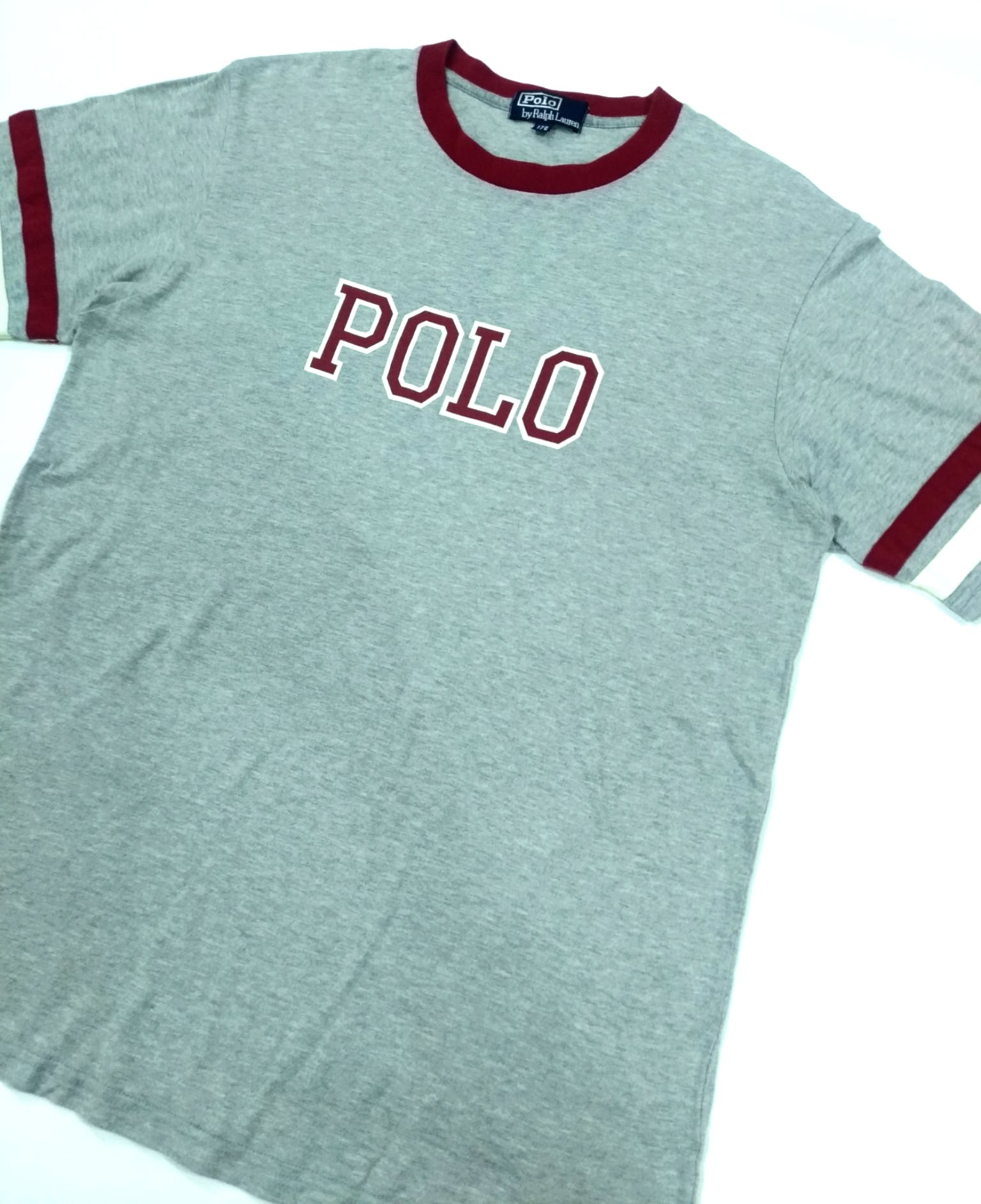 RARE! VTG POLO by RALPH LAUREN BIG SPELL OUT "POLO" - 3
