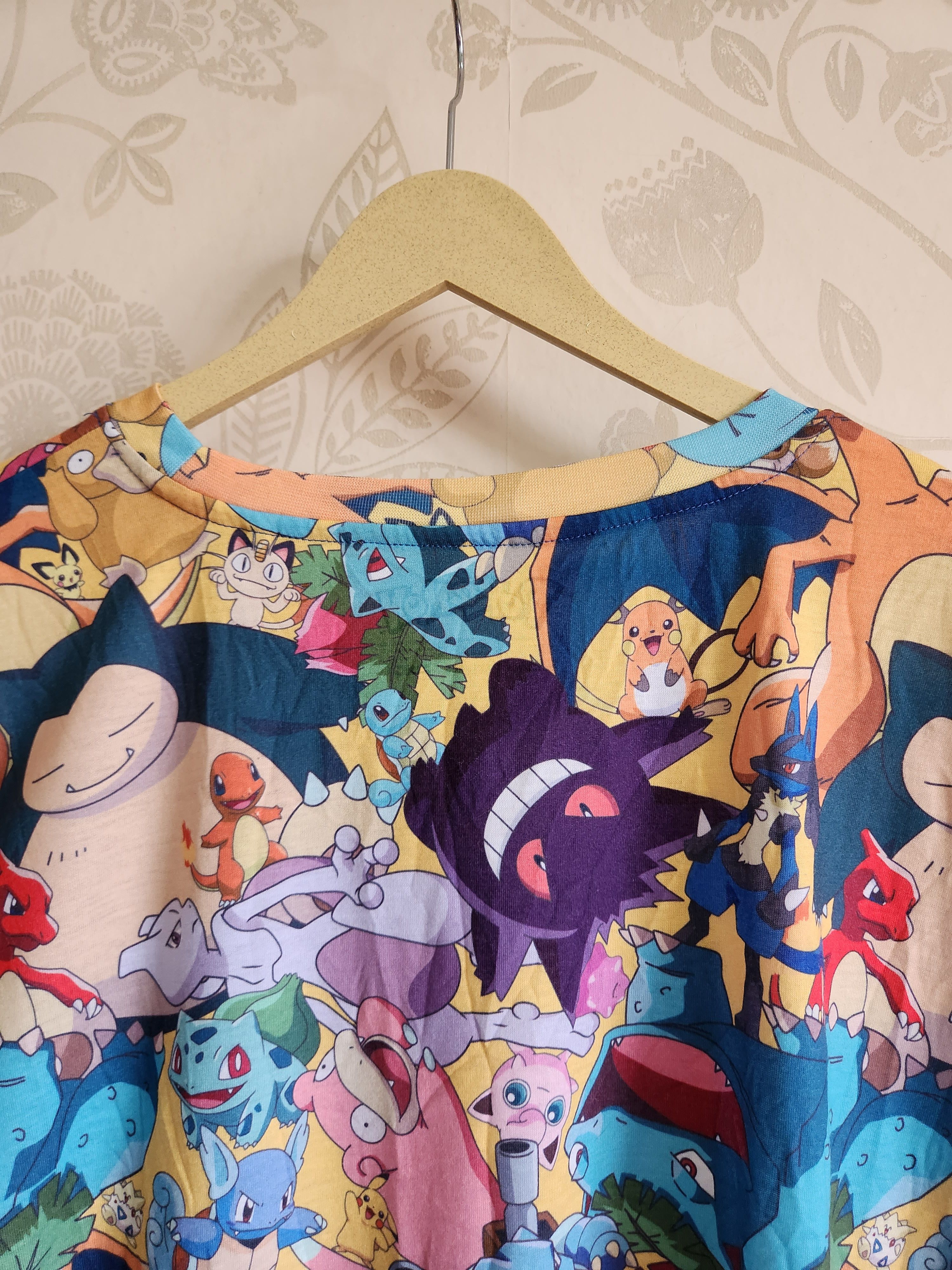 Nintendo Full Print Pokemon Characters TShirt - 6