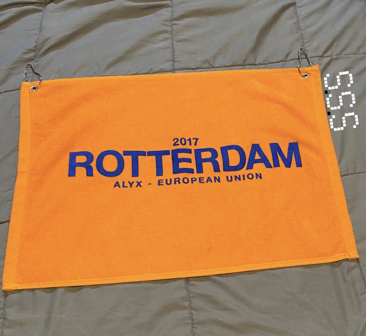 1017 Rotterdam 2017 Detachable Hand Towel - 1