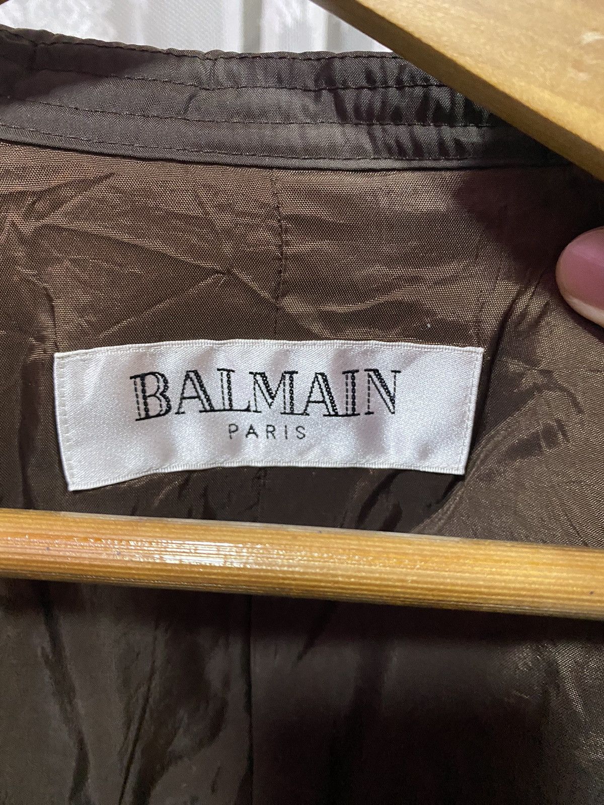 Vintage Balmain Paris Nylon Padded Jacket - 11