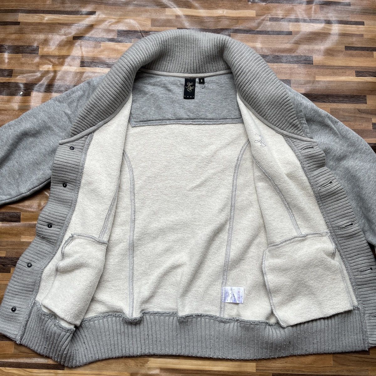 Nice Karl Kani Sweater Sweatshirt Buttons Up Japanese - 12