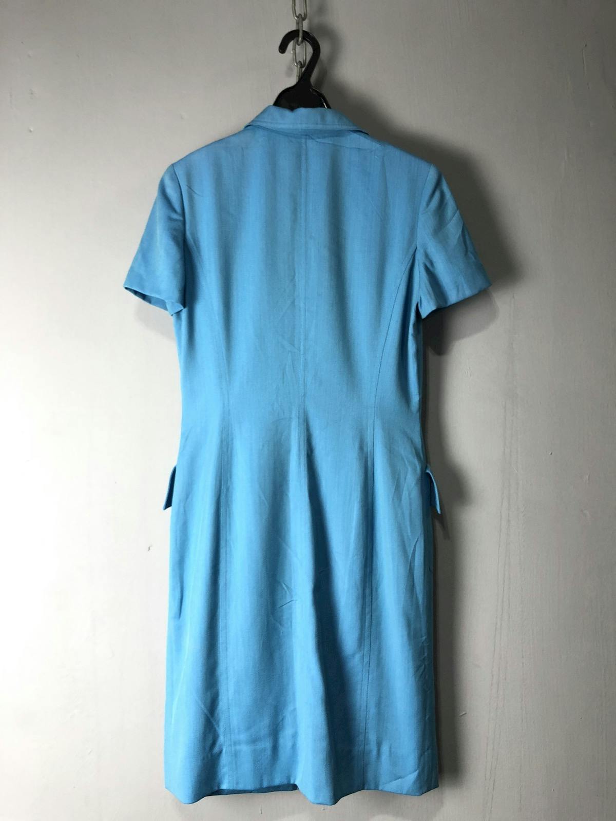 Vintage Christian Dior short sleeve midi dress - 5