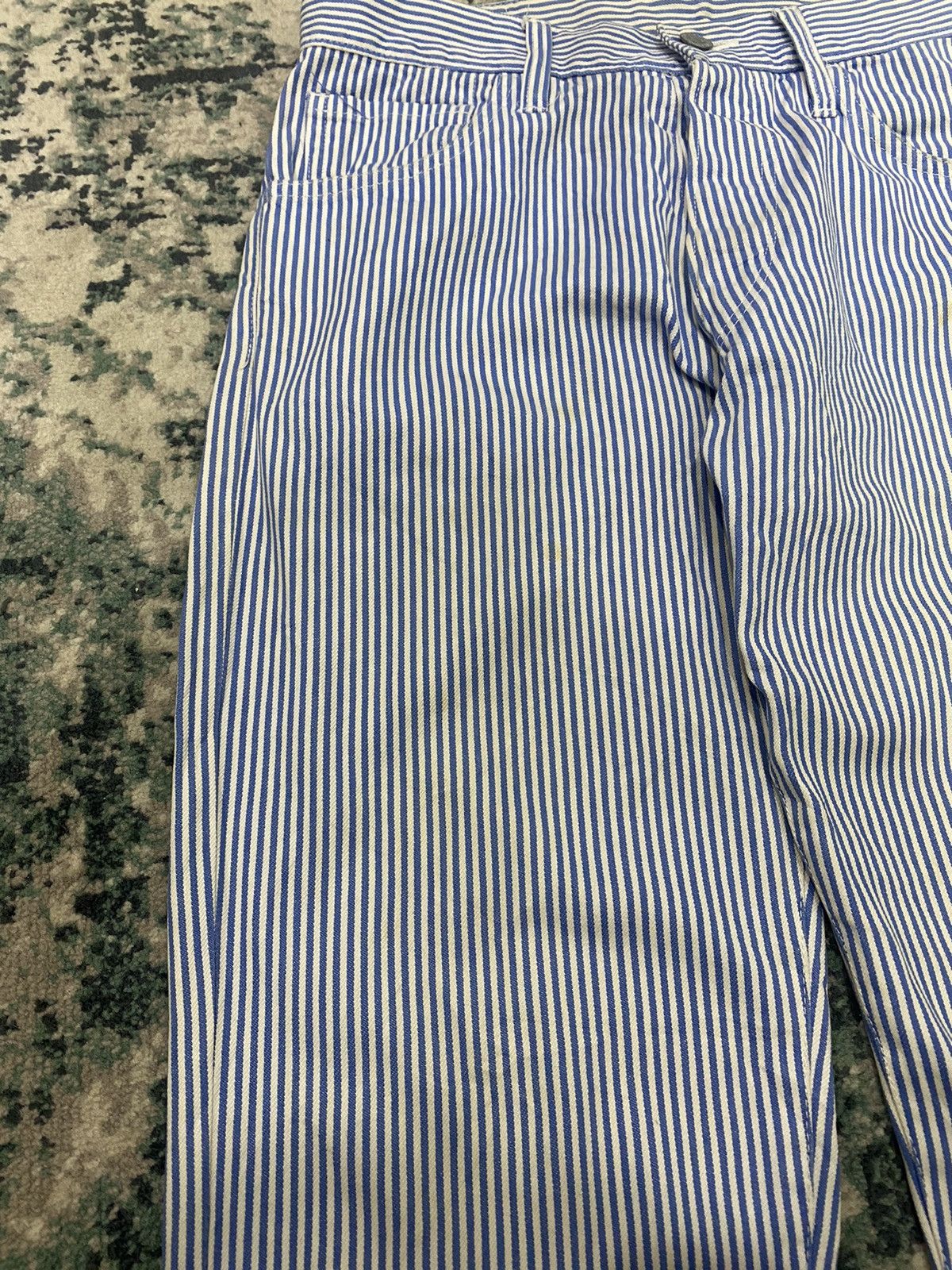 Evisu Japan Yamane Hickory Stripes Denim Pant - 7