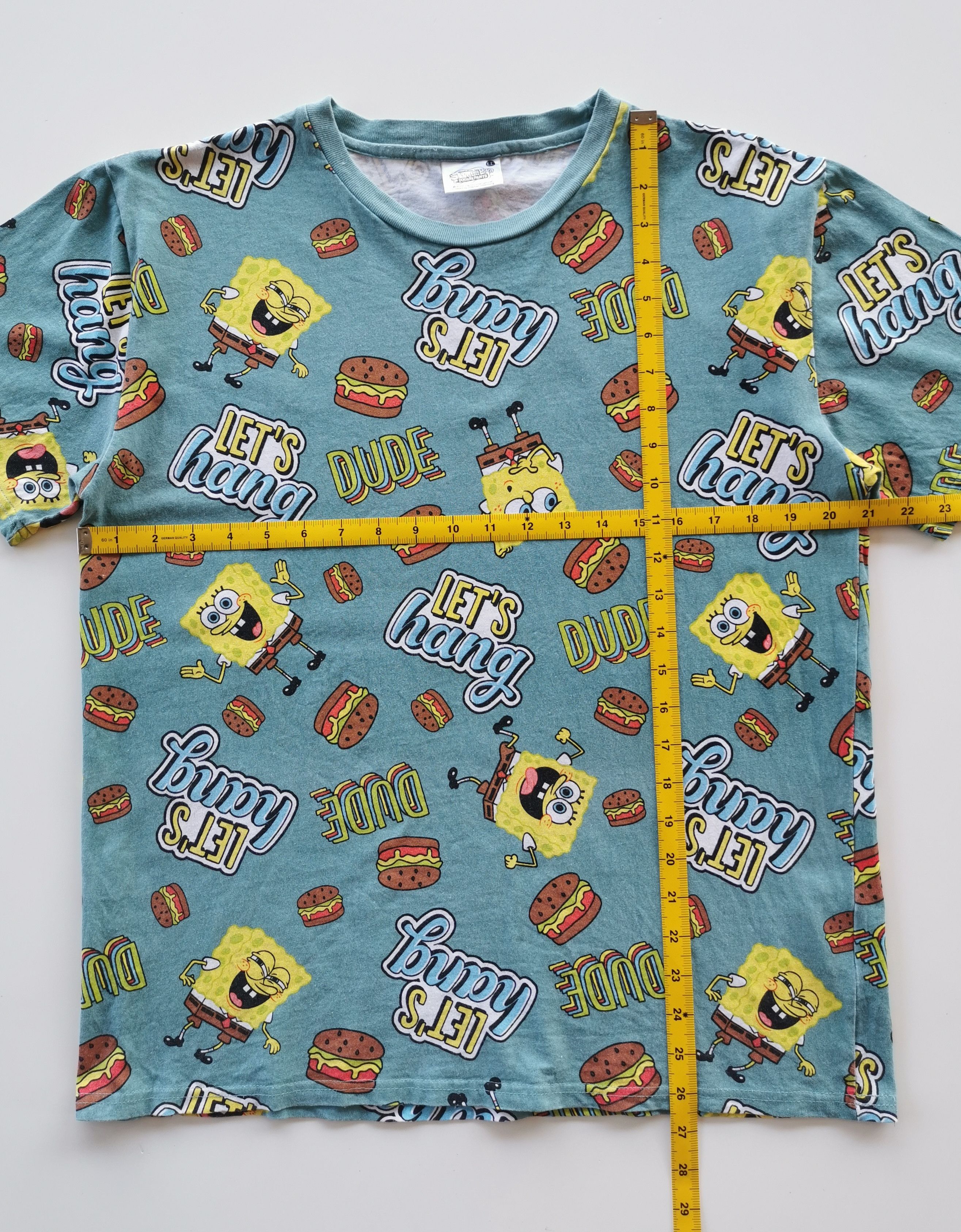 Spongebob Squarepants Cartoon Full Print Tshirt - 10