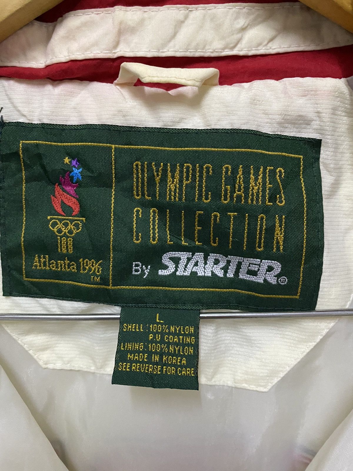 Vintage Starter USA Olympic Atlanta 1996 Jacket - 7