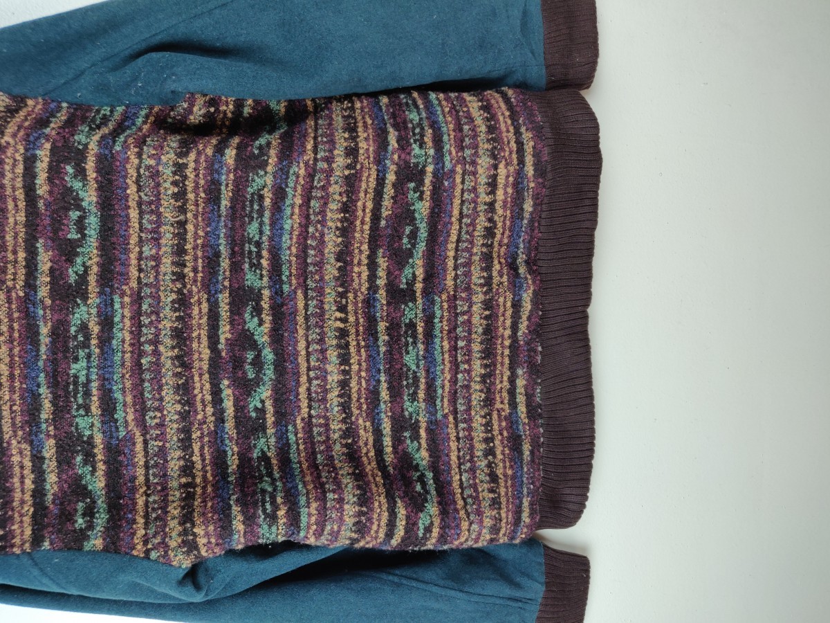 Bomber Jacket - Vintage Titicaca Japan Knitwear - 13