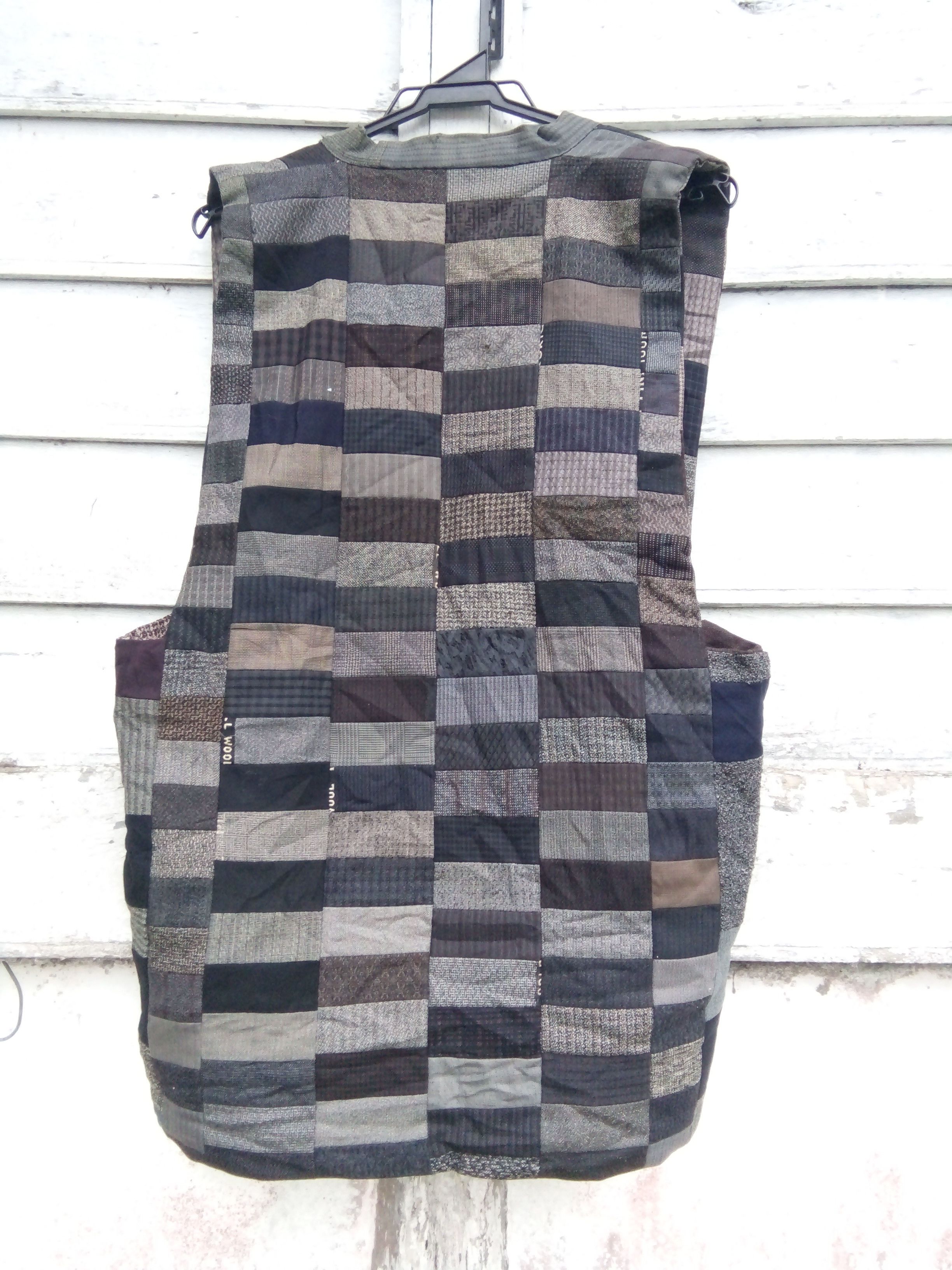 ✨Very Rare✨ Vintage Sashiko Stitched Boro Vest - 4
