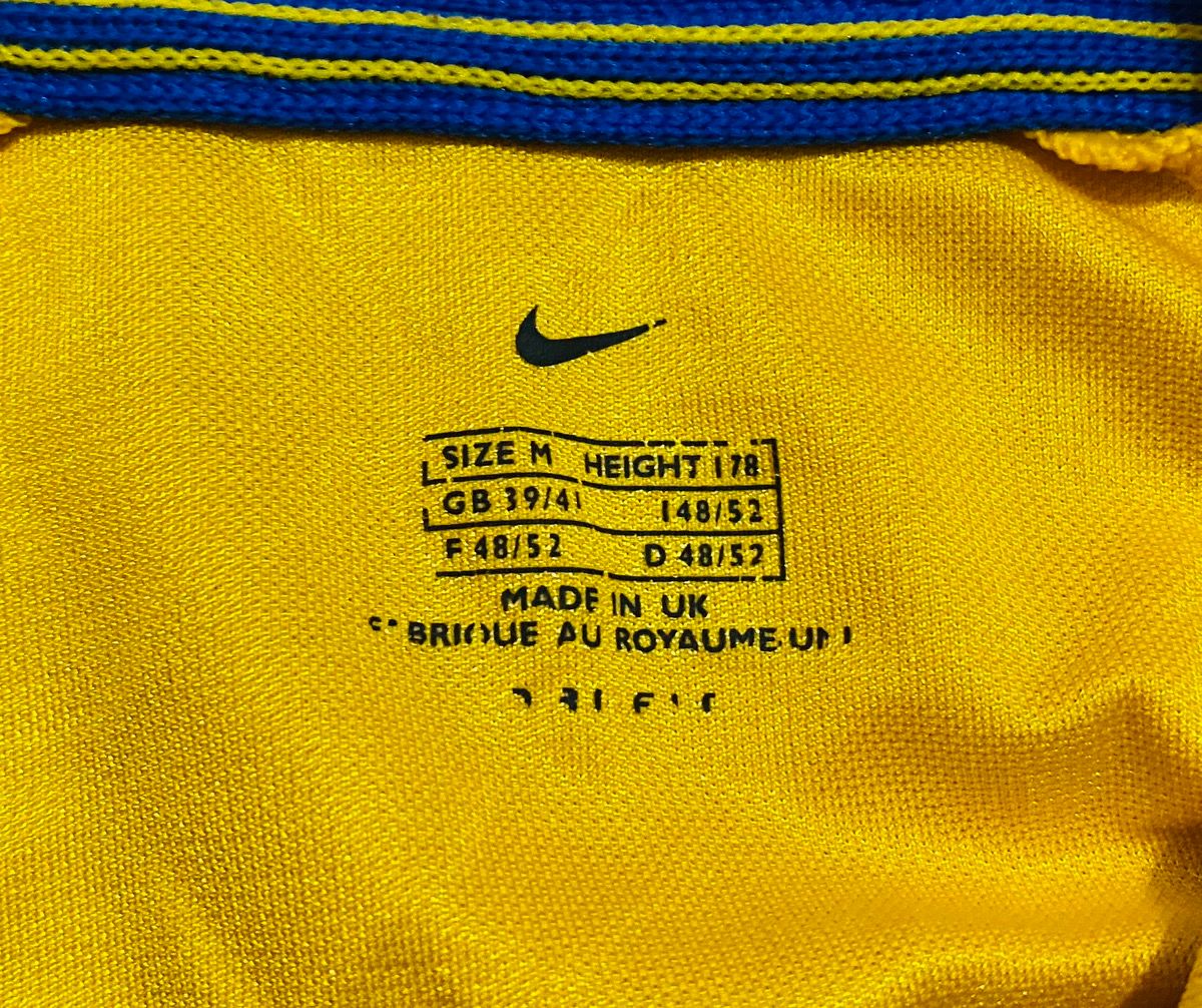 Porto Nike Jersey 2000/01 Andre Yellow Away Football Soccer - 7